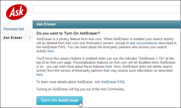 askeraser search