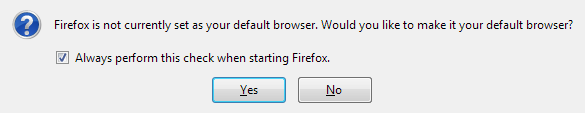 default firefox browser in windows 10