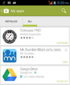 Reinstall & re-enable apps - Android - Google Play Help