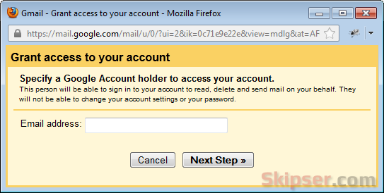 Sharing Access to Your Account