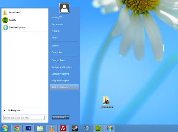 startmenu8 windows 8 start button